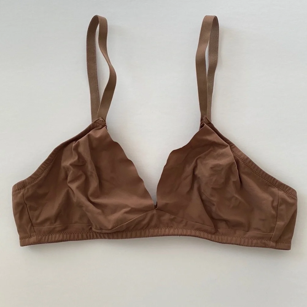 Cosabella Free Cut Micro Tall Triangle Bralette in Due - Picture 3 of 7